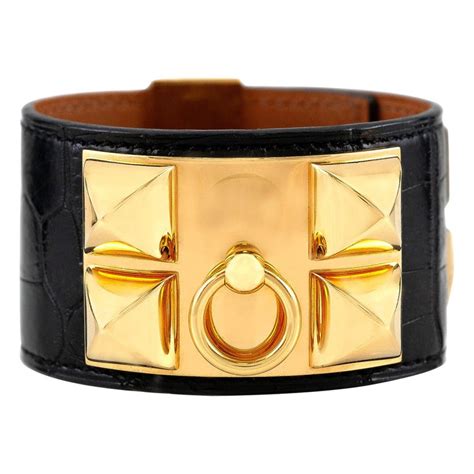 buy used hermes leather bracelet metal buckle|Hermes jewelry for sale.